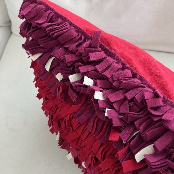 Crate & Barrel Multicolor Kringle Pillow Cover And Cushion Insert Cotton Wool - Picture 9 of 9